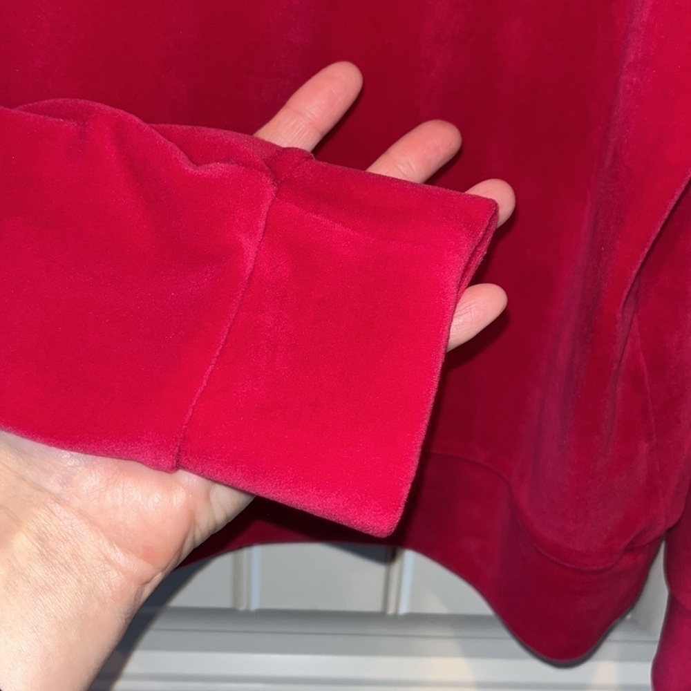 Zyia Plush Soft Sweatshirt Raspberry Hot Pink 3xl… - image 5